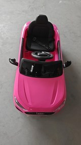 AIYAPLAY Carro Elétrico Infantil 12V Audi A5L com Telecomando, Bateria de Lítio, 2 Motores, Telecomando, Rosa | Aosom Portugal