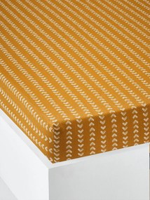 Lençol-capa de criança, Wild Sahara castanho medio estampado