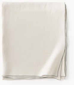 Toalha de mesa em linho com rebordo decorativo Kennedy