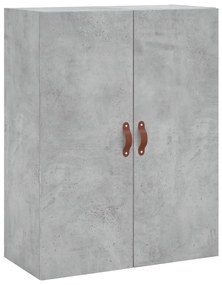 Armário alto 69,5x34x180 cm derivados de madeira cinza cimento
