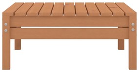 8 pcs conjunto lounge de jardim pinho maciço castanho mel