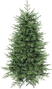 HOMCOM Árvore de Natal Artificial 180 cm Árvore de Natal com 1794 Ramos Densos Suporte Metálico Dobrável Montagem Fácil para Interior Verde
