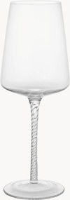 Copos de vinho branco artesanais Bellevue, conjunto de 4