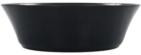 Lavatório 41x12,5 cm cerâmica preto