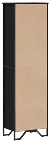 Estante 50x31x169 cm derivados de madeira preto