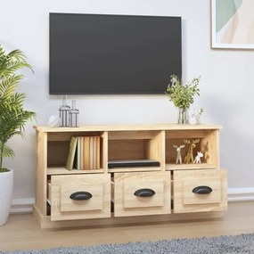 Móvel de TV 100x35x50 cm derivados de madeira carvalho sonoma