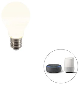 Lâmpada LED regulável E27 inteligente com app A60 806 lm 2200-4000K