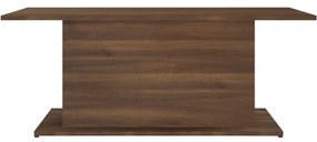 Mesa de centro derivados de madeira carvalho castanho