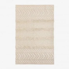 Tapete Lã E Algodão (255x165 Cm) Lissi Beige Creme - Sklum
