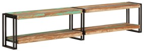 vidaXL Móvel de TV 200x30x40 cm madeira recuperada maciça