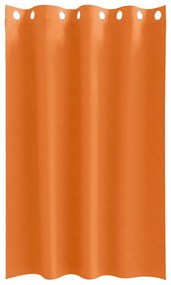 Cortinas 2 pcs Laranja Brilhante 175 x 140 cm Poliéster