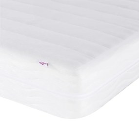 Sofá-cama com colchão 100x200 cm veludo amarelo