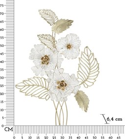 PAINEL DE PAREDE DE FERRO WHITY 54X6,4X73,7 CM MULTICOLORIDO