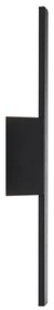 Candeeiro de parede exterior moderno preto com LED incl. IP54 - Jamal Moderno