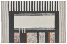 Tapete de algodão multicolor 160 x 230 cm KAKINADA Beliani