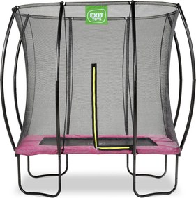 Trampolim retangular Silhouette 153 x 214 cm - rosa