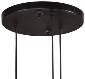 Candeeiro suspenso 25 W 30x30x100 cm E27 azul desgastado