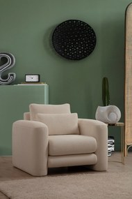Cadeira Wing Lily – Creme – 98x97x73 cm