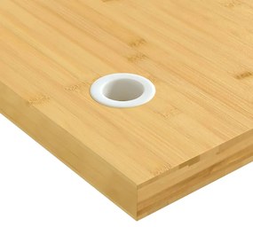 Tampo de secretária 110x55x4 cm bambu