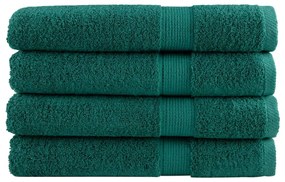 Toalhas premium SOLUND 4 pcs 100x200 cm 600 gsm verde