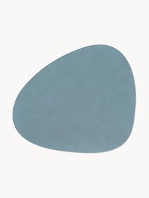 Individuais em couro assimétricos Curve, conjunto de 4