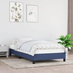 vidaXL Estrutura de cama sem colchão 80x200 cm azul