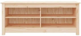 Banco sapateira 110x38x45,5 cm pinho maciço