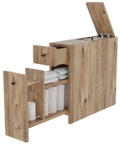 Armário de Casa de Banho Calencia – Carvalho – 20x55x60 cm
