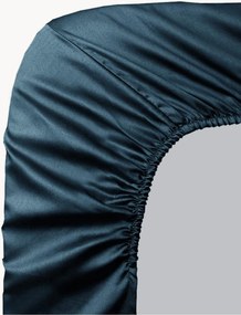 Lençol com elástico em cetim de algodão para boxspring Ava, Alt 50 cm