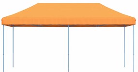 Tenda para festas pop-up dobrável 580x292x315 cm laranja
