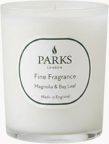 Vela perfumada artesanal Fine Fragrance (magnólia, folha de louro, almíscar branco)