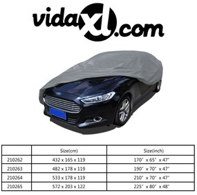 Cobertura para carro tecido TNT, tamanho L