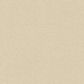 Sofá-cama com apoio de braços tecido cor creme