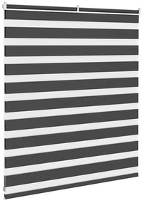 Cortina de zebra 125x100 cm largura do tecido 120,9cm poliéster