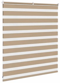 Cortina de zebra 125x100 cm largura do tecido 120,9cm poliéster