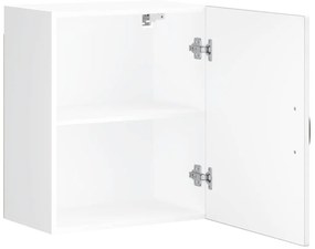 Armário de parede da cozinha Lucca derivados de madeira branco