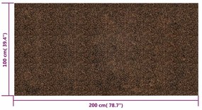 Rolo de cortiça com borracha 100x200 cm 2 mm