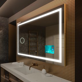 Espelhos LED iluminados em várias formas para a sua casa de banho. Oferecemos espelhos redondos, quadrados, rectangulares e redondos LED. Escolha a forma perfeita para melhorar o seu design interior único.