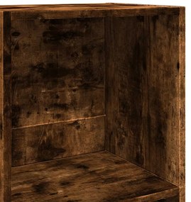 Estante 60x30x114 cm derivados de madeira carvalho fumado