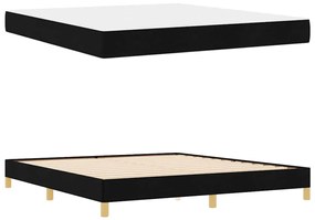 Cama Box Preto, Marrom 180 x 200 cm