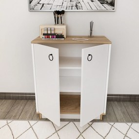 Console Nuanse – Branco Nogueira – 72x83,1x42 cm