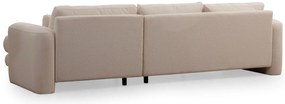 Sofá de Canto Lily – Creme – 290 x 165 cm