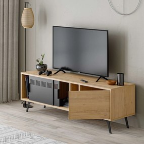 Estante Lima – Nogueira Preta – 90x180x20 cm