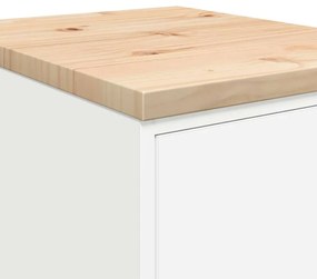 Armário de arrumação de garagem Branco 40x51x85 cm