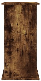 Suporte de aquário 81x36x73 cm deriv. madeira carvalho fumado