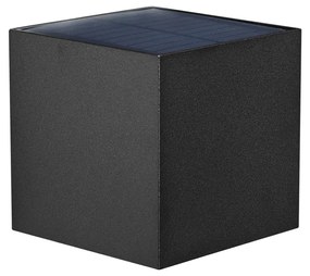 Candeeiro de Parede Exterior Preto Incl. LED IP65 Solar - Charlene Moderno