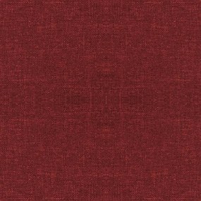 Cadeiras de jantar giratórias 2 pcs tecido vermelho tinto