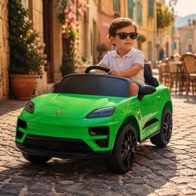 Carro ELÉTRICO INFANTIL Porsche Macan 12v Verde