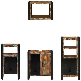 Conjunto de Móveis para Banheiro com prateleira com armazenamento com