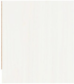 Mesas de cabeceira 2 pcs 40x31x35,5 cm pinho maciço branco